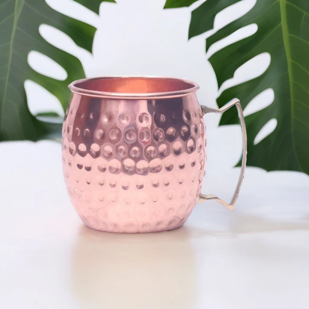 Pure Copper Moscow Mule Mug 550 ML - Handcrafted Mug for a Touch of Luxury-12642929