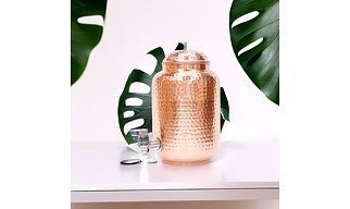 Pure Copper Water Dispenser with Stand