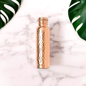 Hammer Pure Copper Water Bottle - Luxurious Copper Hydration