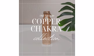 Pure Copper Water Bottle 7 CHAKRA - Holistic Wellness Hydration