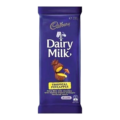 Cadbury Dairy Milk Tropical Pineapple, 200 g-8895549