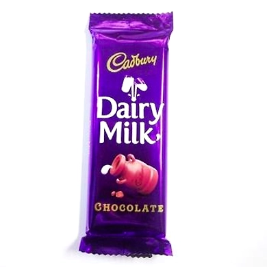 Cadbury Dairy Milk Chocolate 34gm Pack of 10-8895651