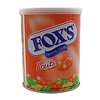 Nestle Fox'S Crystal Clear Fruits Flavored Candy Tin, 180g (Imported)