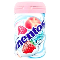 Mentos Yoghurt Fruit Flavour Chewy Dragees Bottle, 120g