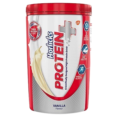 Horlicks High Protein Drink - Vanilla, Protein+-8741545