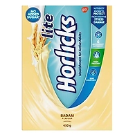 Horlicks Lite Health & Nutrition Drink - Badam Flavour