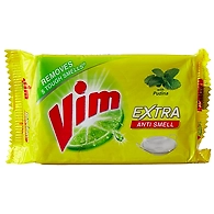 Vim Pudina Anti Smell Dishwash Bar