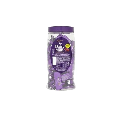 Cadbury Dairy Milk Chocolates Jar 100 Pcs-8895527