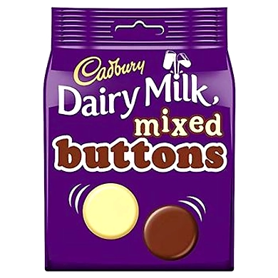 Cadbury Dairy Milk Mix Buttons, 115g-8895551
