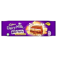Cadbury Dairy Milk Choco Biscuit Crunch Chocolate Bar 300g