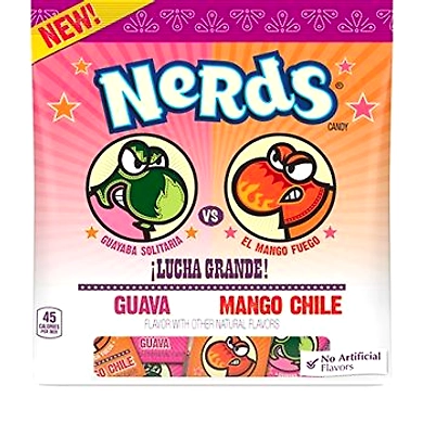 Nestle Nerds Guava and Mango Chile Flavour Mini Packet, 85g-8895727