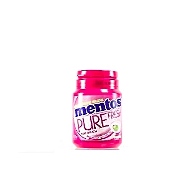Mentos Pure Fresh Berry Lime Mint with Green Tea Sugar Free Gum Bottle, 57.75g-8895773