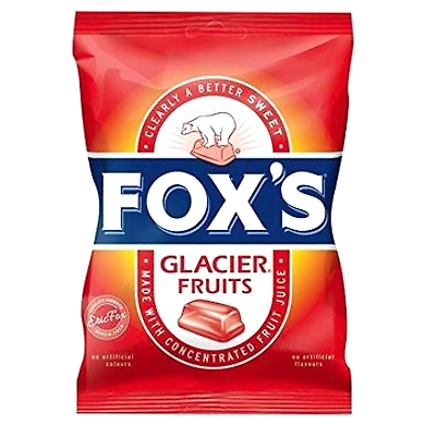 Fox's Glacier Fruit Mints, 130g [No Artificial Colours]-8895775