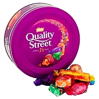 Nestle - Quality Street Chocolates & Toffees Tin Box - 240 Grams