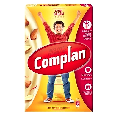 Complan Growth Drink Mix - Kesar Badam Flavour-MRB147