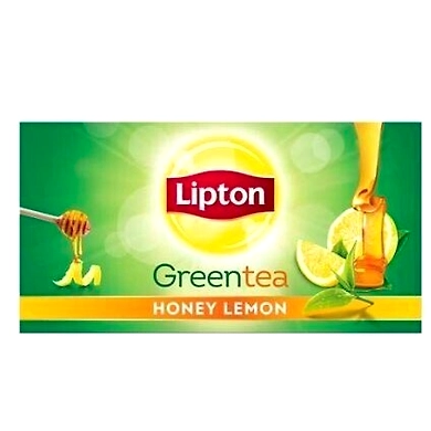 Lipton Green Tea Bags - Honey Lemon 25 Bags x 2 gm Each 50 gm-MRB197