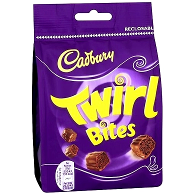 Cadbury Bites, Twirl , 109g-MRB523