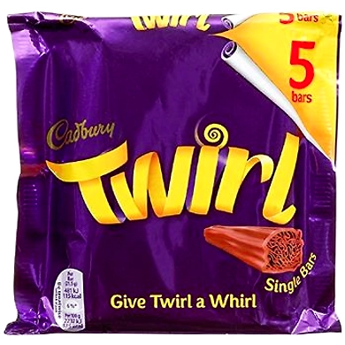 Cadbury Twirl 5 Pack 107.5g-MRB527