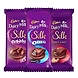 Cadbury Dairy Milk Silk Large Chocolates Combo (1 x Silk Oreo 130g, 1 x Silk Bubbly 120g and 1 x Silk Fruit and Nut 137g)-MRB561-sm
