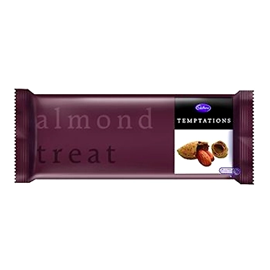 Cadbury Temptations, Almond Treat, 72g (Pack of 5)-MRB570