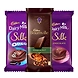 Cadbury Chocolates Combo (2 x Silk Plain 60g, 2 x Silk Oreo 60g and 2 x bournville Raisin Nut 80g)-MRB575-sm