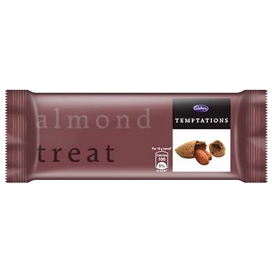 Cadbury Temptation Almond Treat Chocolate, 72g (Pack of 6)-MRB584