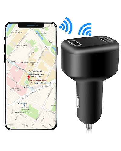 GPS Car Charger Tracker-USB Charger-2