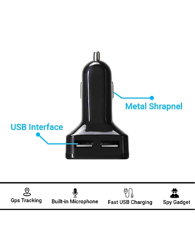 GPS Car Charger Tracker-USB Charger-3