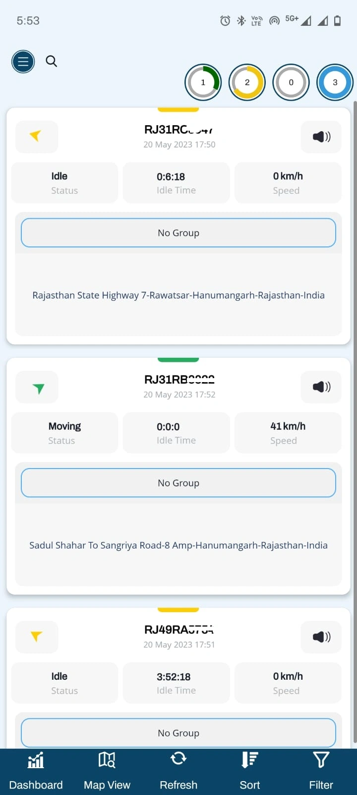 GPS Mobile App used for gps monitoring system-2