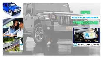 SPLAKDHN OBD Plug & Play Car Gps Tracker for SUV, Car & other Vehicle's with ODB-2 port  by SPLAKDHN -Advance GPS Devices for the one U Care..