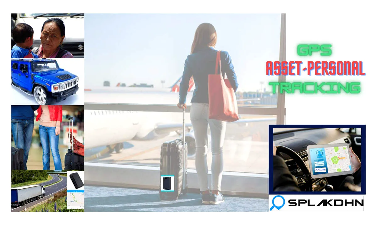 SPLAKDHN Wireless Personal Asset Tracker with Secret Voice Monitoring for Women Safety, Kids, Car, Container by SPLAKDHN -Advance GPS Devices for the one U Care..