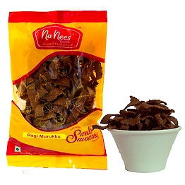 Ragi Murukku | Ragi Pakkoda | Finger Millet Pakkoda | Millet Snacks | 150 g Pack