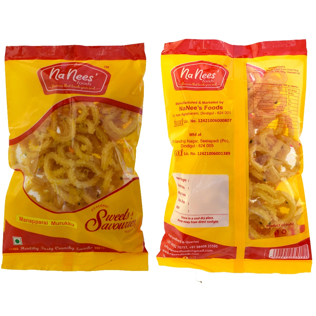 Manaparai Murukku | Arisi Murukku | Rice Murukku | 150 g Pack-150g-1