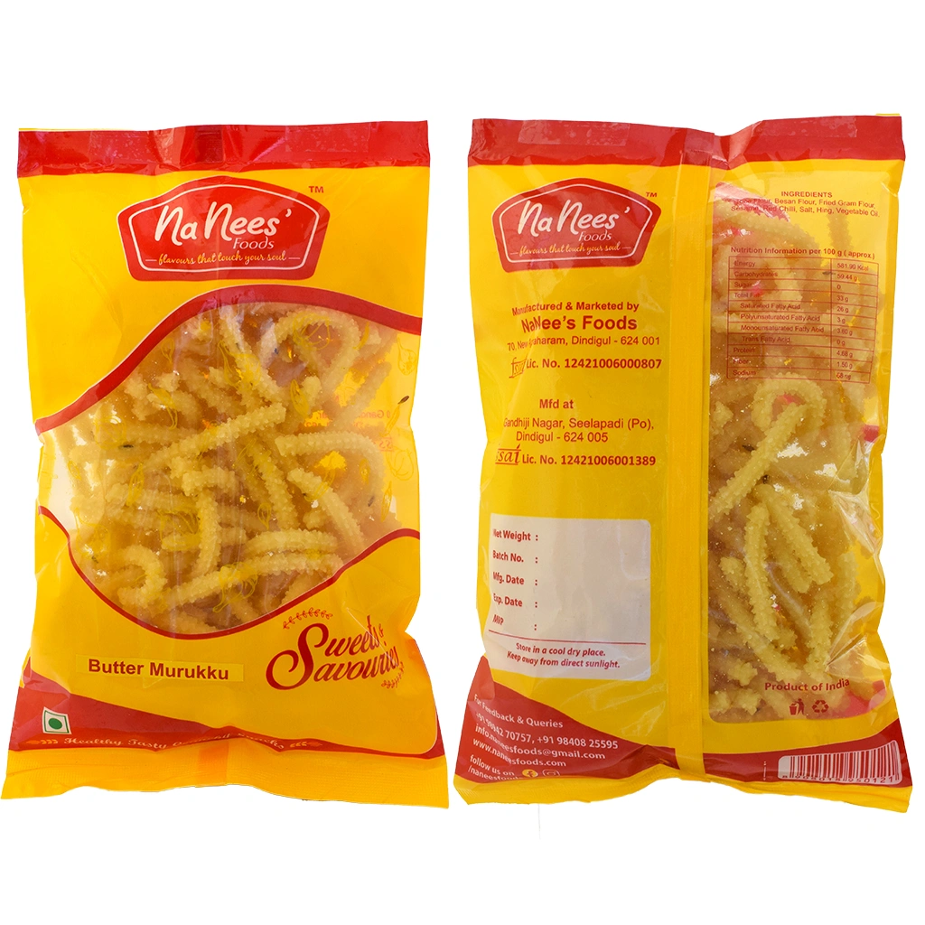 Butter Murukku | 150 g Pack-150g-1