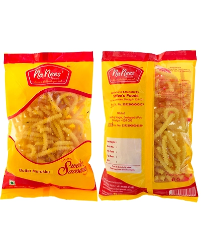 Butter Murukku | 150 g Pack-150g-4
