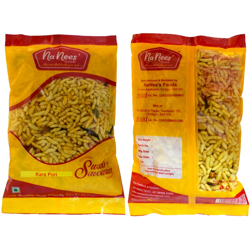 Kara Pori | Masala Rice Puffs | 75 g Pack-75g-1