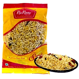 Puthina Kara Pori | Mint Masala Rice Puffs | 75 g Pack