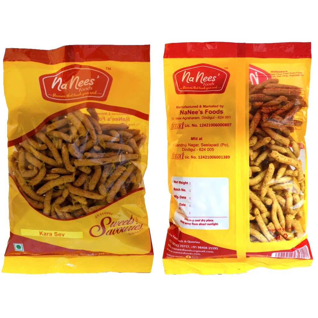 Kara Sev | Pepper Garlic Sev | 150 g Pack-150g-1