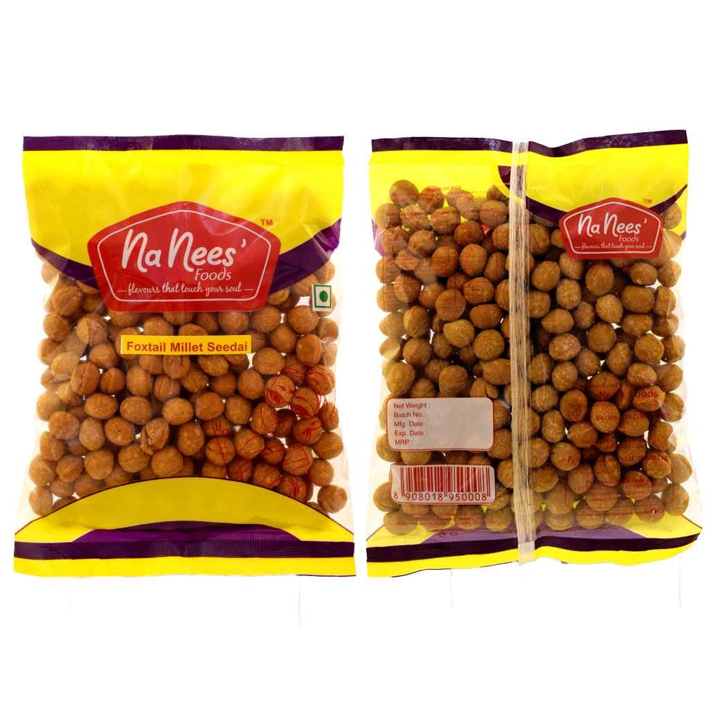 Thinai Seedai | Foxtail Millet Seedai | 175 g Pack-175g-1