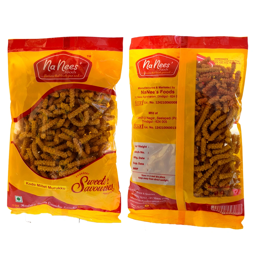 Varagu Murukku | Kodo Millet Murukku | 175 g Pack-175g-1