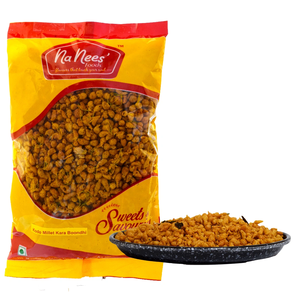 Varagu Kara Boondhi | Kodo Millet Kara Boondhi | 175 g Pack-VARABOON175G