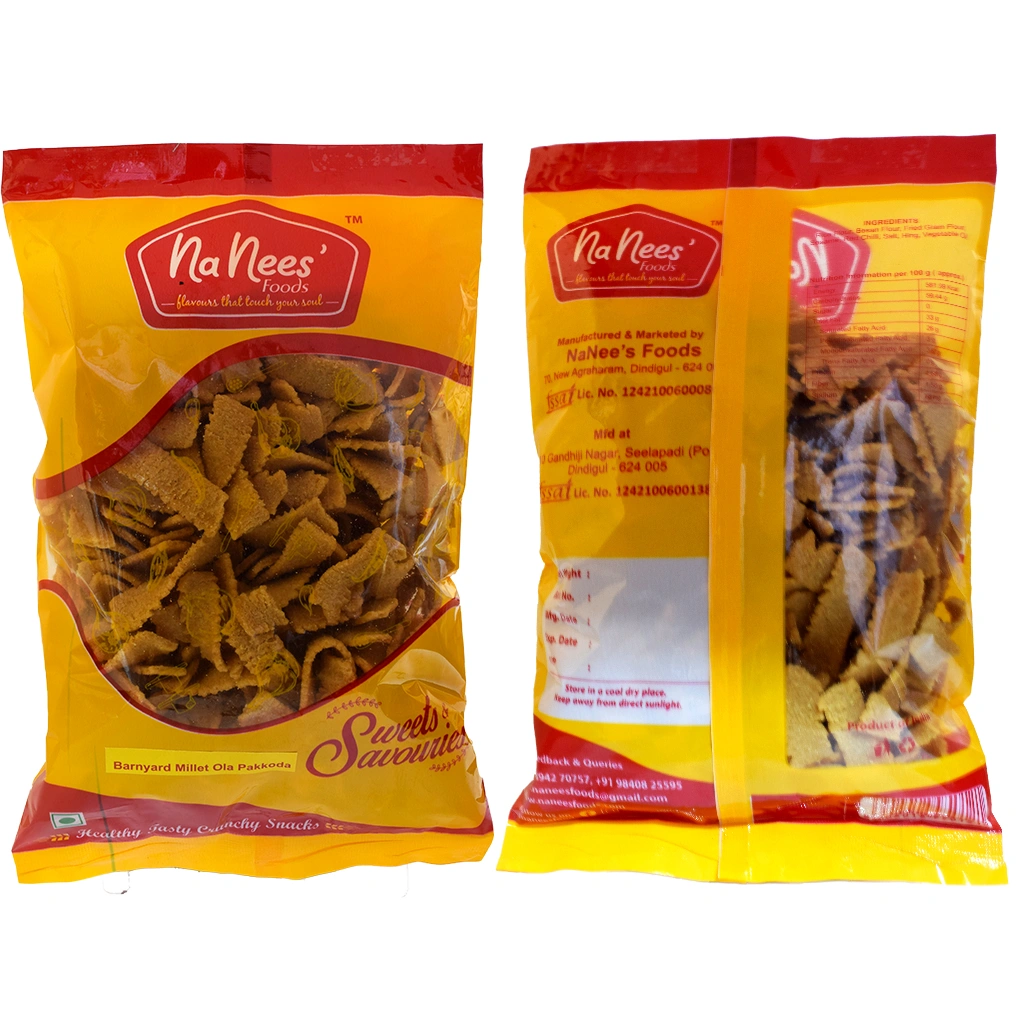 Kuthiraivali Ola Pakoda | Barnyard Millet Ribbon Pakoda | 175 g Pack-175 g-1