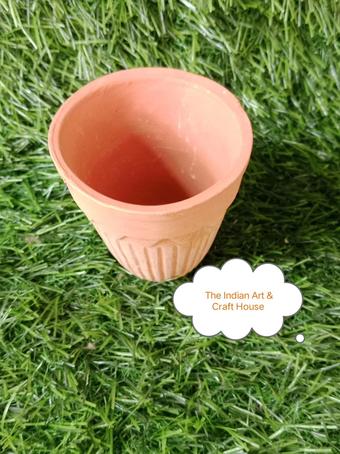 80ml Terracotta Kullar Cup - Handcrafted Clay Cup for Indian Beverages-4