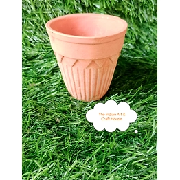 80ml Terracotta Kullar Cup - Handcrafted Clay Cup for Indian Beverages