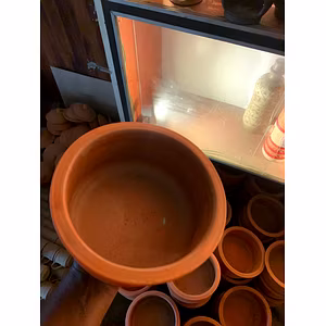 Terracotta Clay Curd Pot - Embrace Authentic Clay Cooking