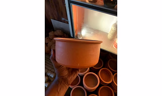 Terracotta Clay Curd Pot - Embrace Authentic Clay Cooking
