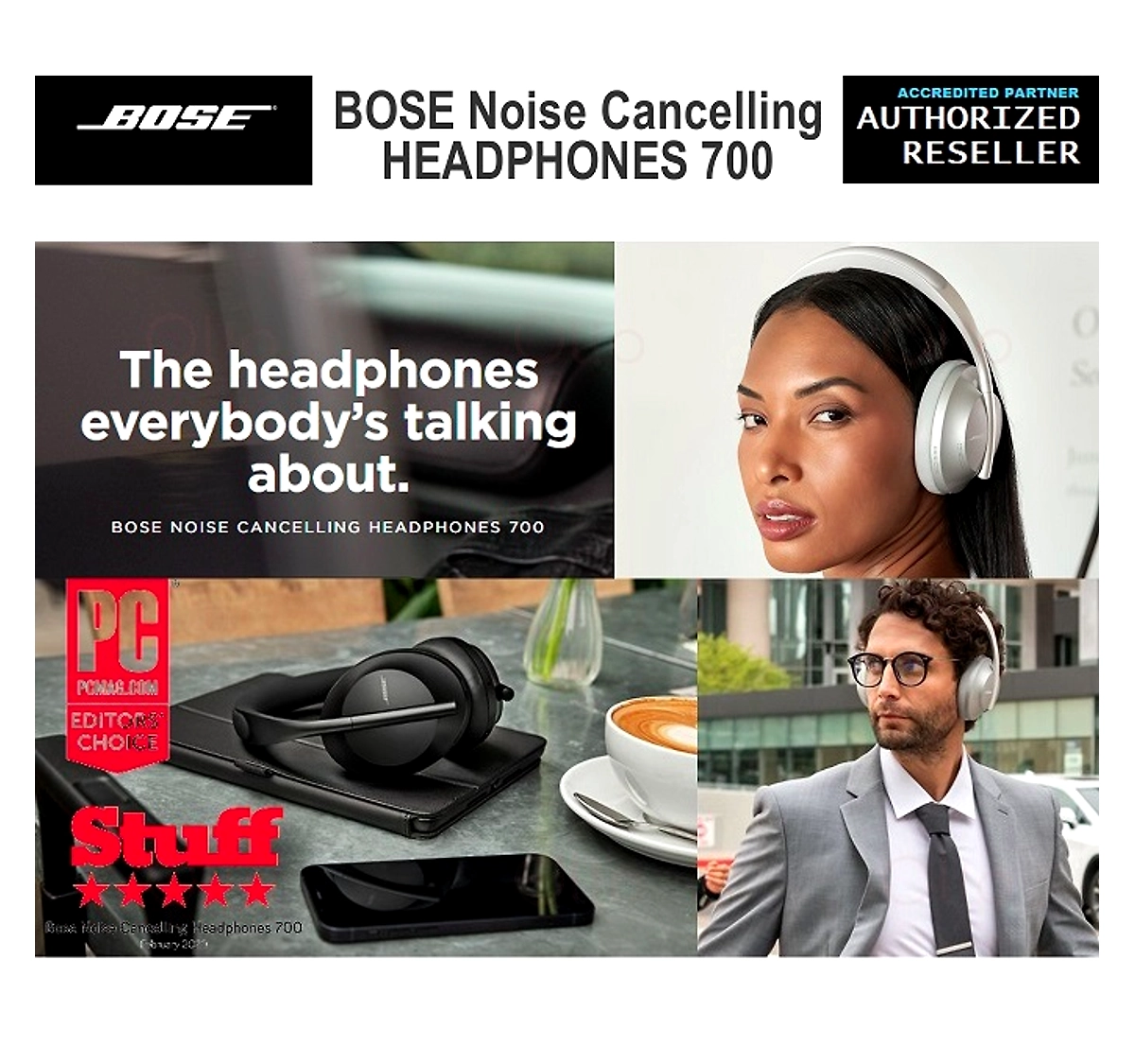 BOSE Noise Cancelling HEADPHONES 700 UC Wireless BT Music BOSE Noise Cancelling HEADPHONES 700 UC Wireless BT Music