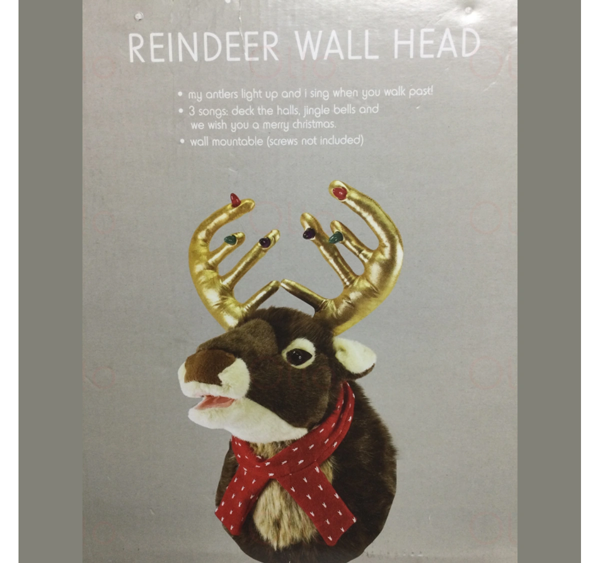 Singing sale deer head