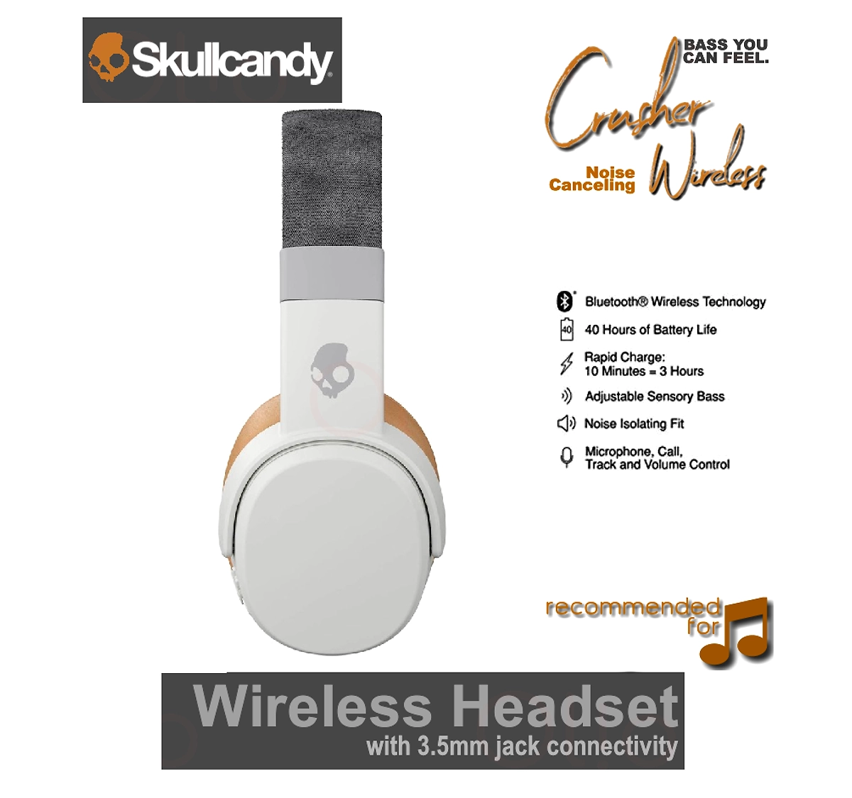 Skullcandy crusher bluetooth discount pairing