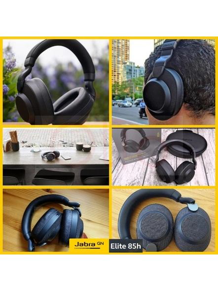 JABRA Elite 85h Wireless Headphone Travel Music Calls Noise Canceling | Olio